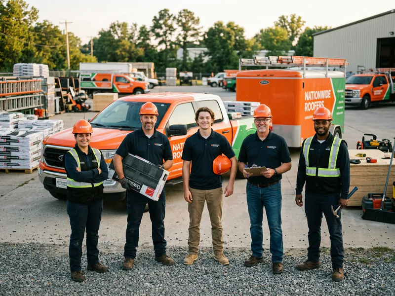 Natiowide Roofers - roof installation in East Lansing near me